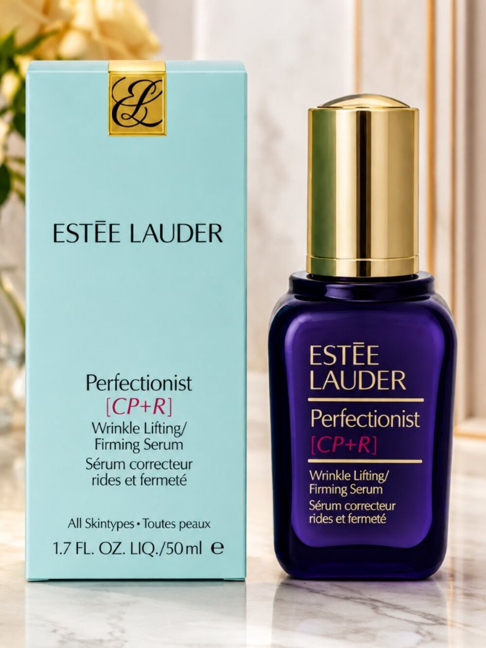 Estée Lauder Perfectionist CP+R Wrinkle Lifting Firming Serum 1.7 oz / 50 ml New